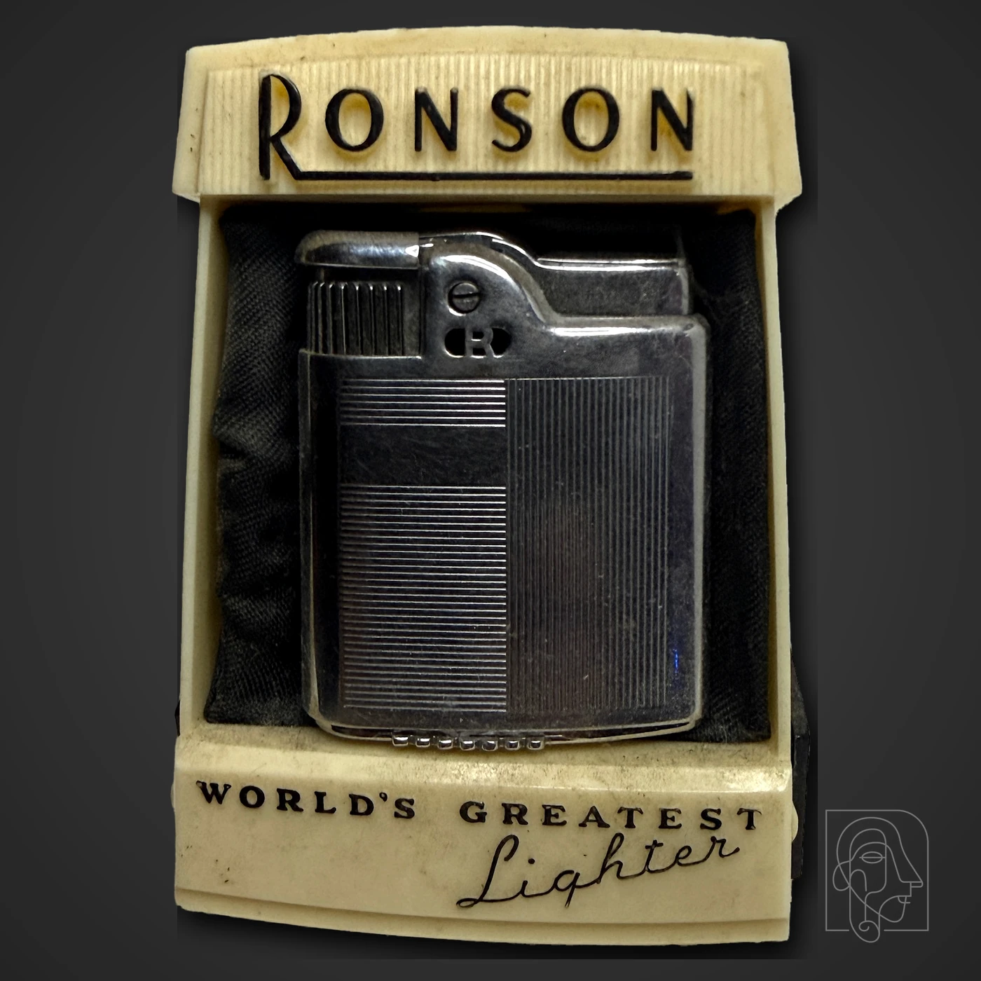 Ronson Whirlwind Imperial Pocket Lighter with Presentation Case — JCA.2026.089