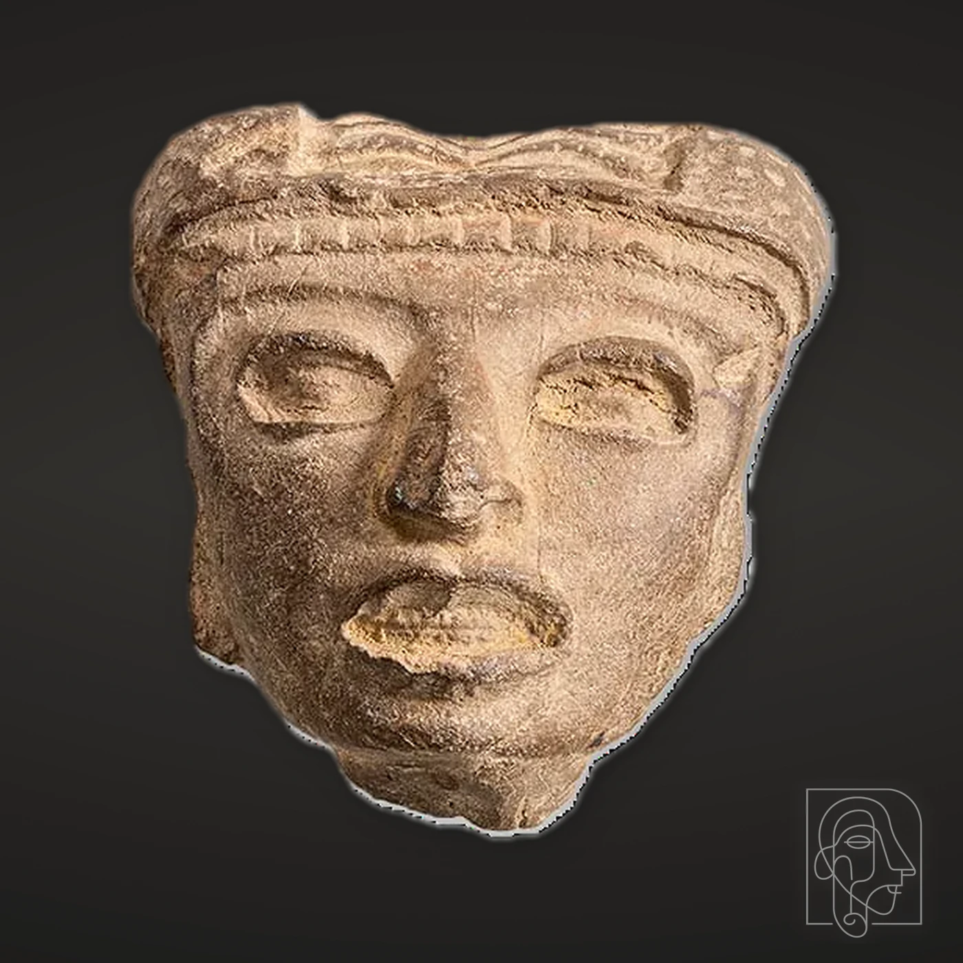 Anthropomorphic Head Fragment (Reported Stone) — JCA.2025.002