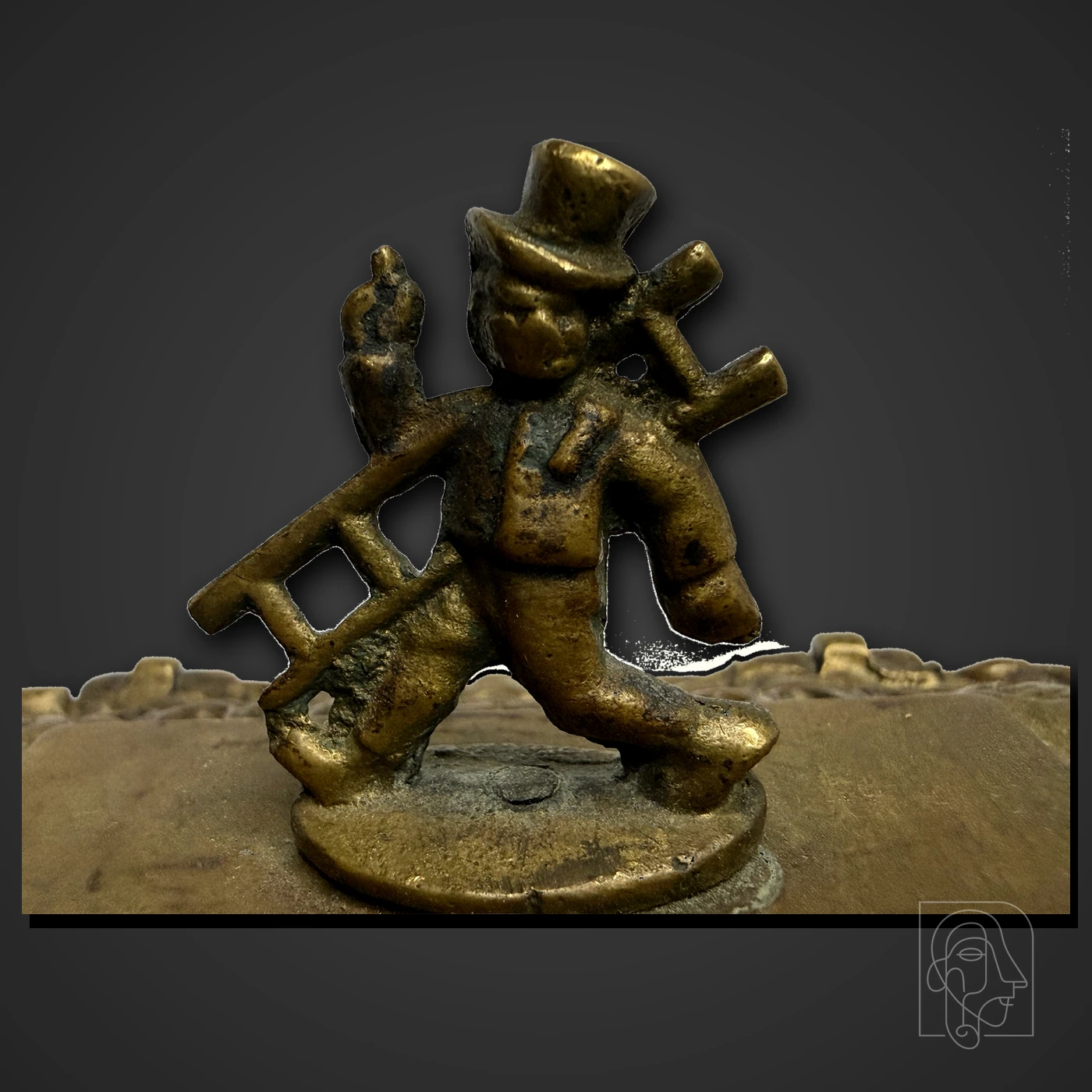 Chimney-Sweep Figural Casket — JCA.2026.029