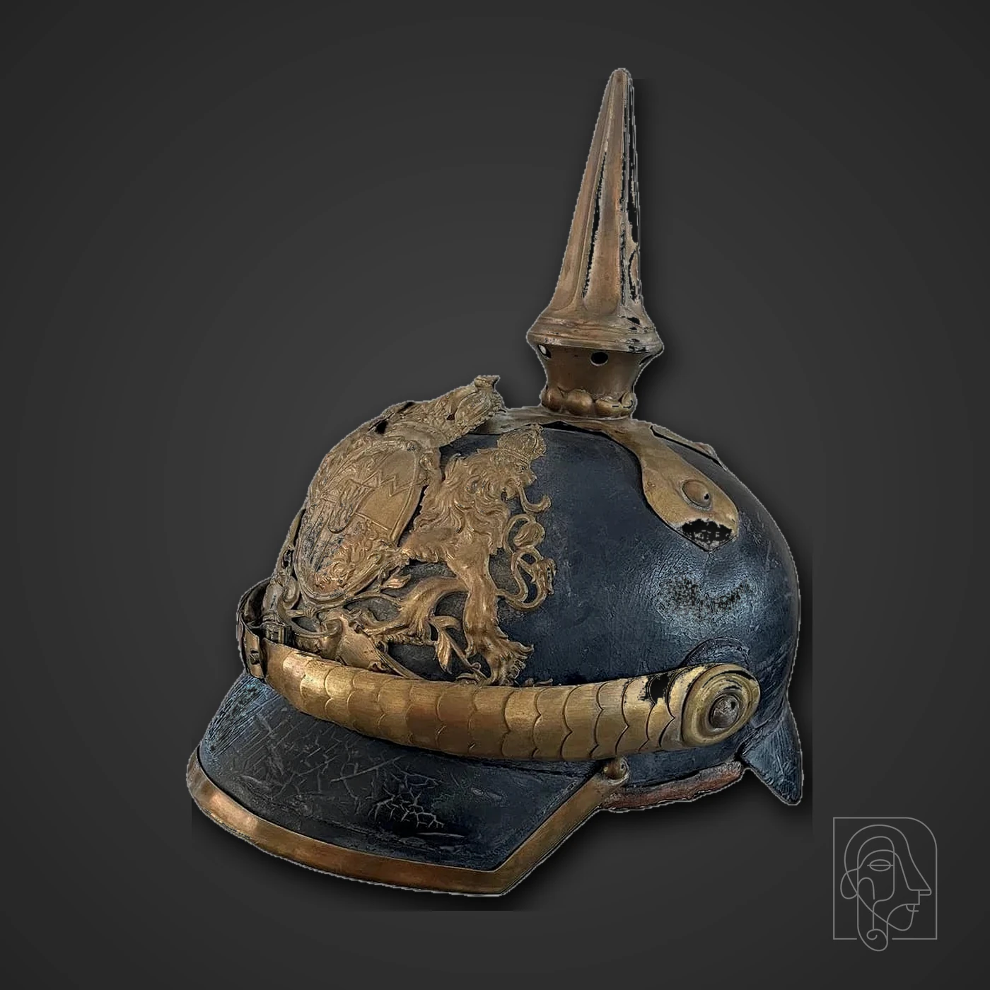 Imperial Bavarian Infantry-Pattern Pickelhaube — JCA.2025.007