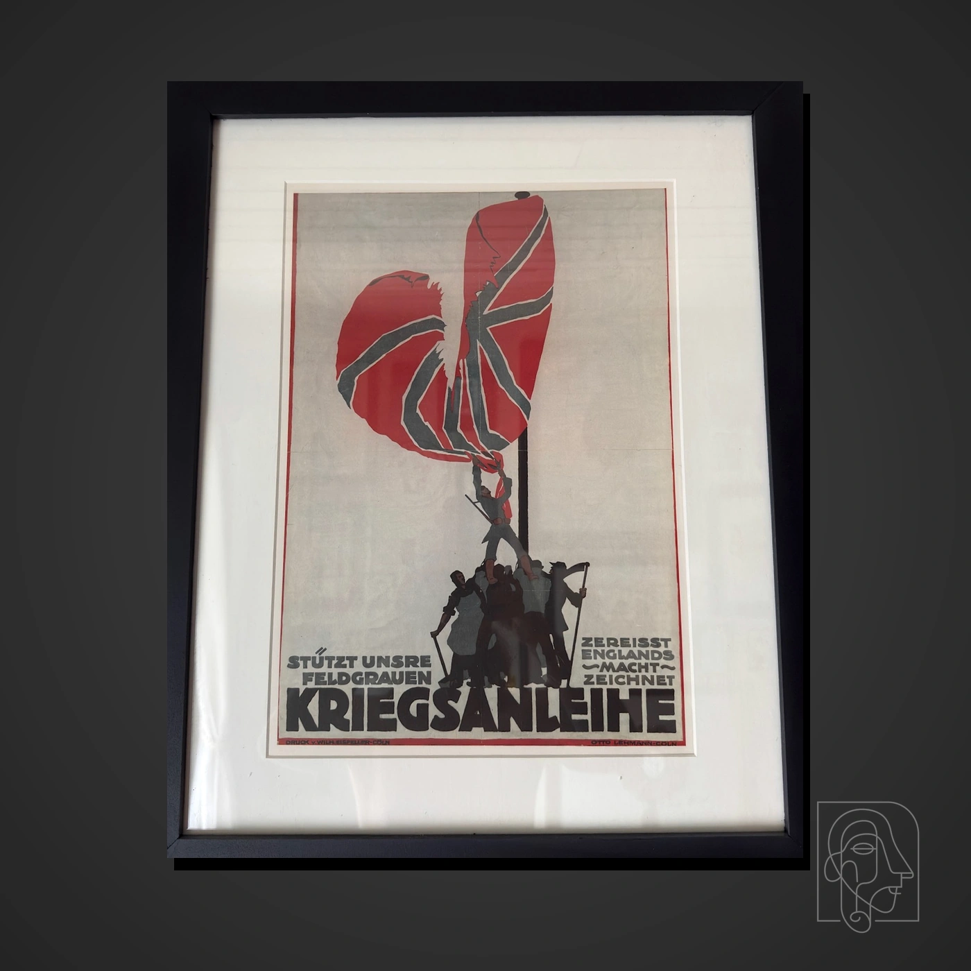 German War-Loan Poster: Stützt unsre Feldgrauen — JCA.2026.118